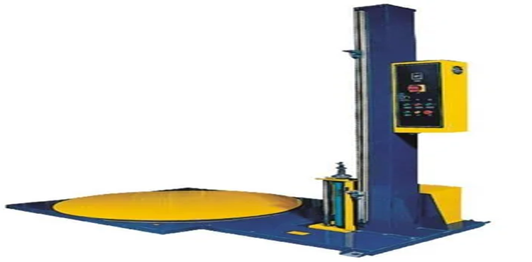 Semi Automatic Stretch Wrapping Machine